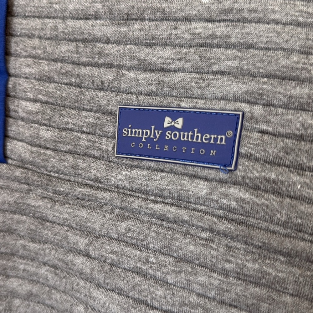 Simply Southern Ribbed Snap Button Pullover - Picture 2 of 8